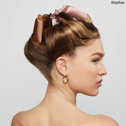 Satin Heatless Hair Curlers – Jumbo Flexi Rod, 4pcs