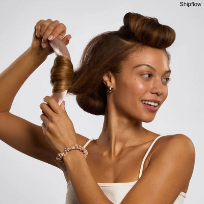 Satin Heatless Hair Curlers – Jumbo Flexi Rod, 4pcs